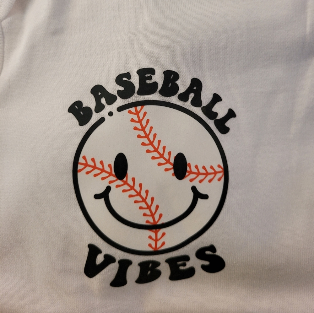 Baseball Vibes Onesie